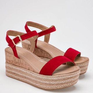 Foto 2 | Sandalias D'cristian 125023-e Rojas para Mujer
