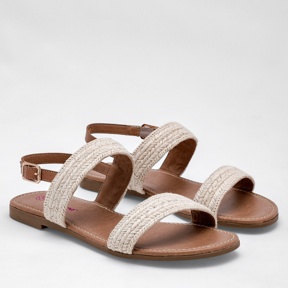 Foto 3 pulgar | Sandalia Tropicana Beige Camel Código 125870-e Para Mujer