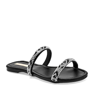 Foto 1 | Sandalias Celex 124899-e Negras para Mujer