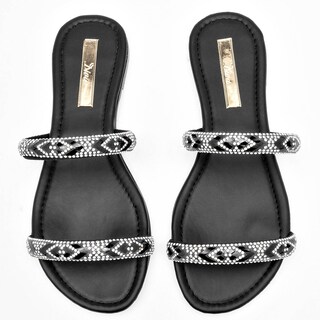 Foto 3 | Sandalias Celex 124899-e Negras para Mujer