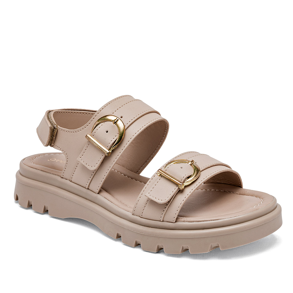 Foto 2 pulgar | Sandalias Green Love 125217-e Beige para Mujer