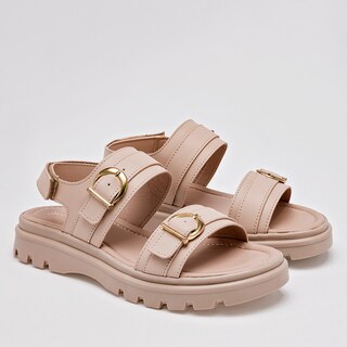 Foto 2 | Sandalias Green Love 125217-e Beige para Mujer