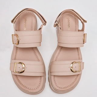 Foto 3 | Sandalias Green Love 125217-e Beige para Mujer