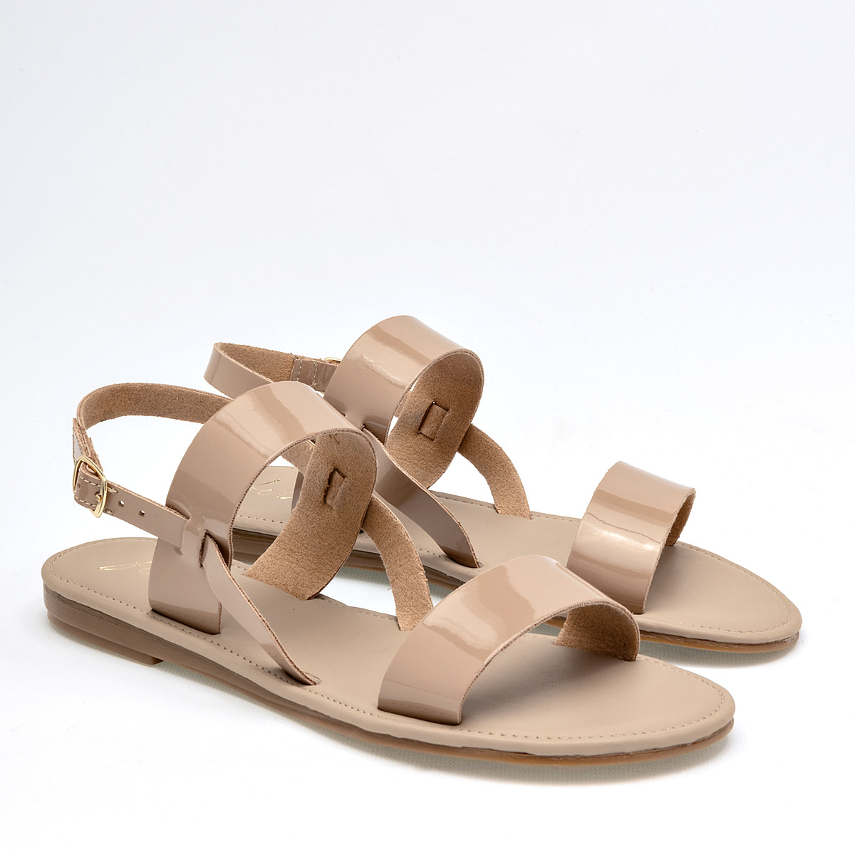 Foto 3 pulgar | Sandalias Felisa Villalobos 126286-e Beige para Mujer