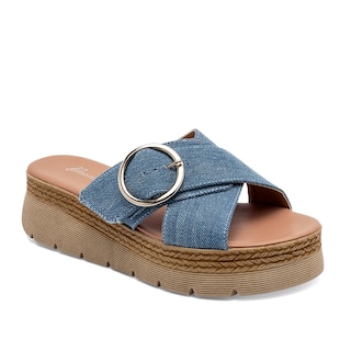 Foto 1 | Sandalias Been Class Azules para Mujer
