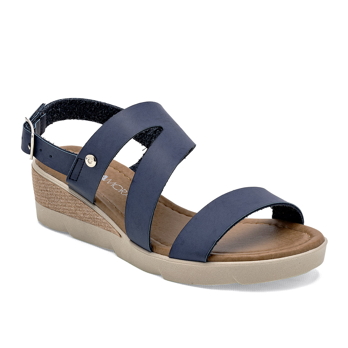 Foto 2 pulgar | Sandalias MoraMora Marino para Mujer
