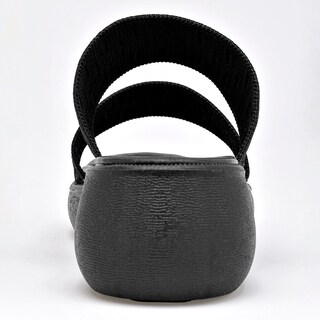 Foto 3 | Sandalias Top Moda Negras para Mujer