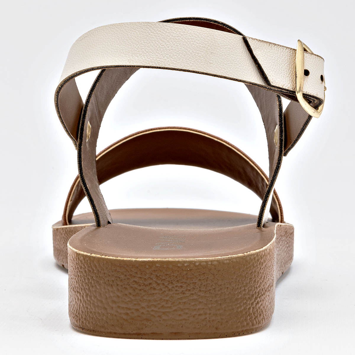 Foto 3 | Sandalias Dva 125048-e Beige para Mujer