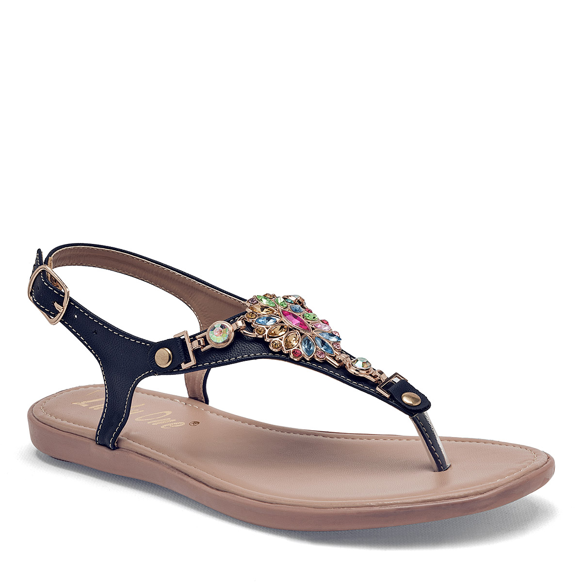 Foto 2 pulgar | Sandalias Lady One Marino para Mujer