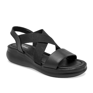 Foto 1 | Sandalia Green Love Negro Código 125222-e Para Mujer