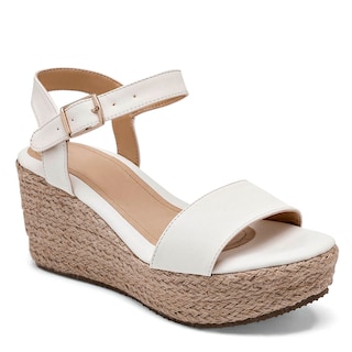 Foto 1 | Sandalias First Avenue 125157-e Blancas para Mujer