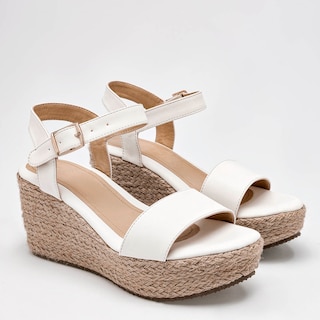 Foto 2 | Sandalias First Avenue 125157-e Blancas para Mujer