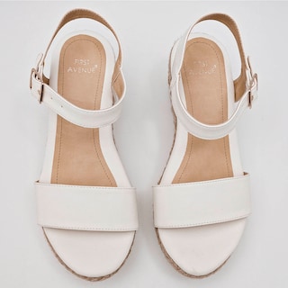 Foto 3 | Sandalias First Avenue 125157-e Blancas para Mujer