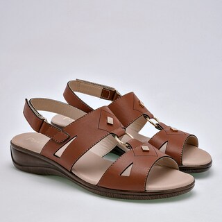 Foto 2 | Sandalias Paulie Cafés para Mujer