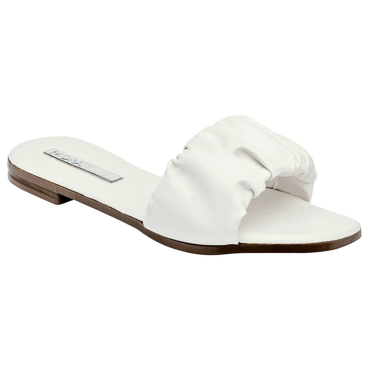 Foto 2 pulgar | Sandalias Moramora 109077-1 Blancas para Mujer