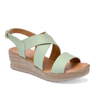 Foto 1 | Sandalia para Mujer Been Class Verde 124795-e