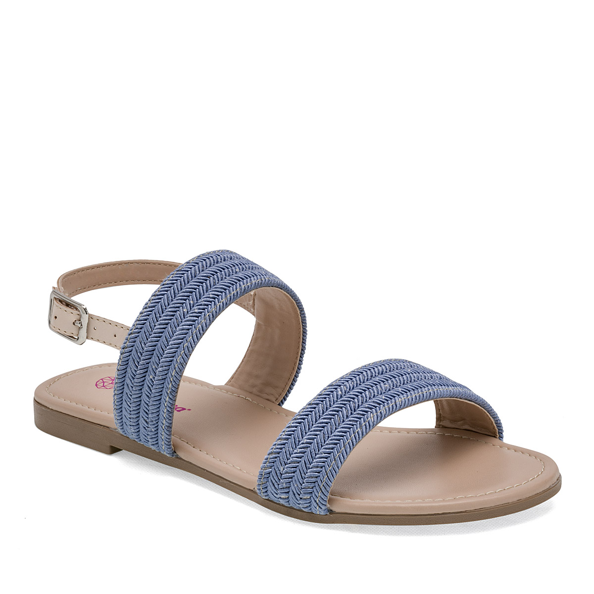 Foto 2 pulgar | Sandalias Tropicana Azul Beige para Mujer