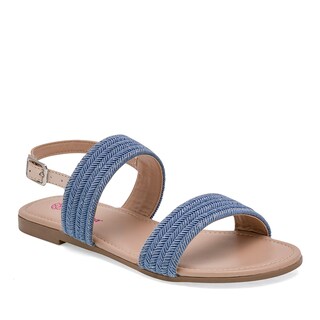 Foto 1 | Sandalias Tropicana Azul Beige para Mujer