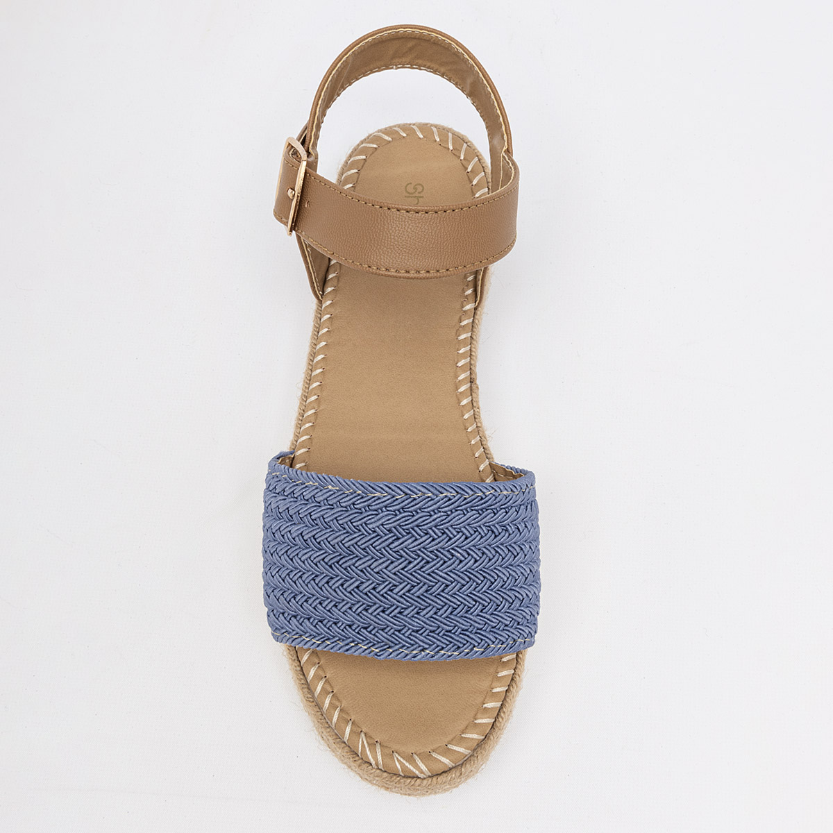 Foto 3 pulgar | Huaraches para Mujer Suhey Azules y Camel