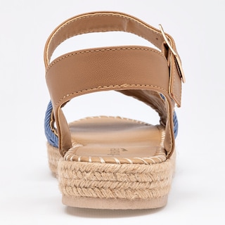 Foto 3 | Huaraches para Mujer Suhey Azules y Camel
