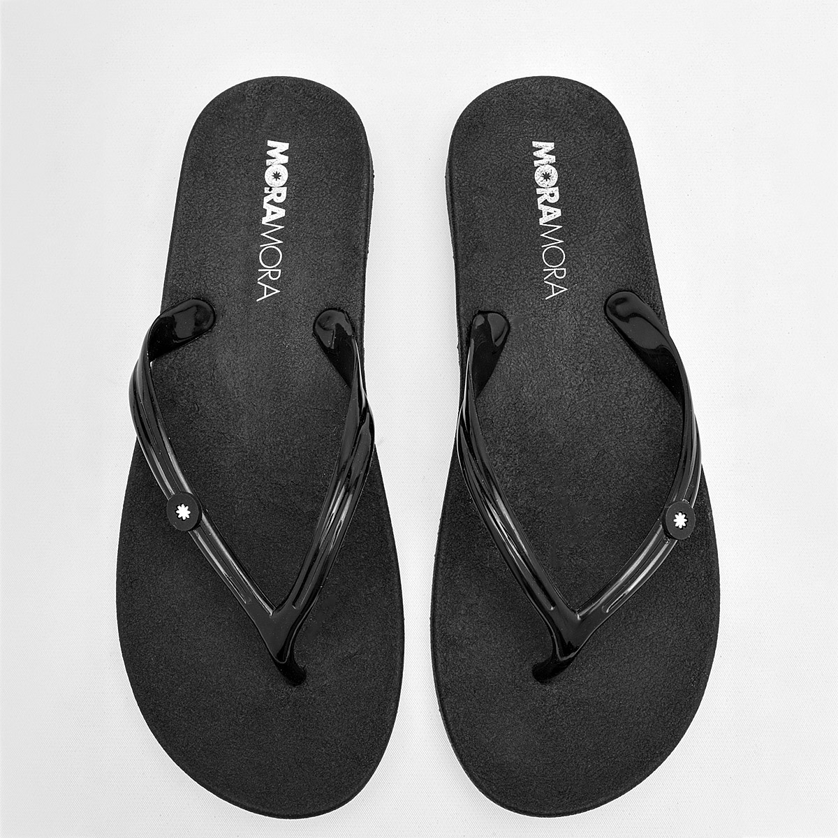 Foto 4 pulgar | Sandalias MoraMora Negras para Mujer