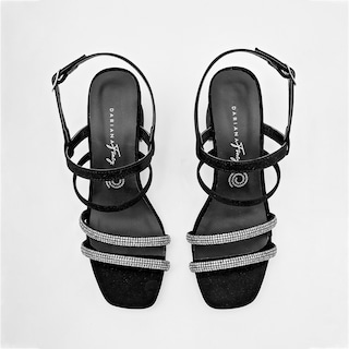 Foto 3 | Zapatillas de Fiesta Dayana Foncy 126251-e Negras para Mujer