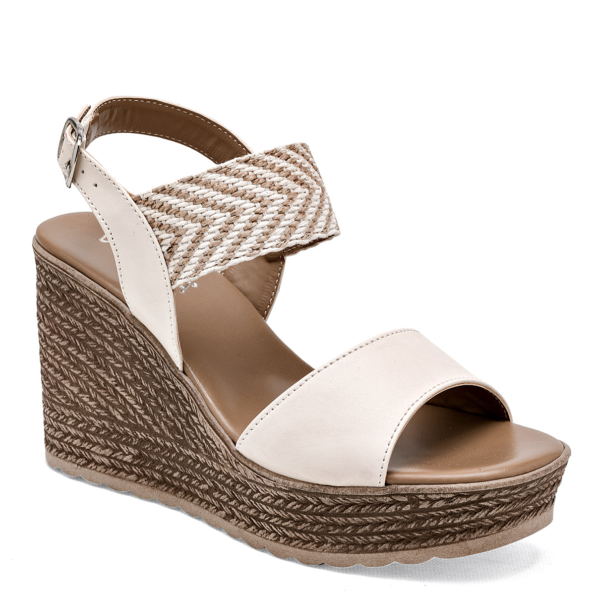 Foto 2 pulgar | Sandalias Vitalia Beige para Mujer