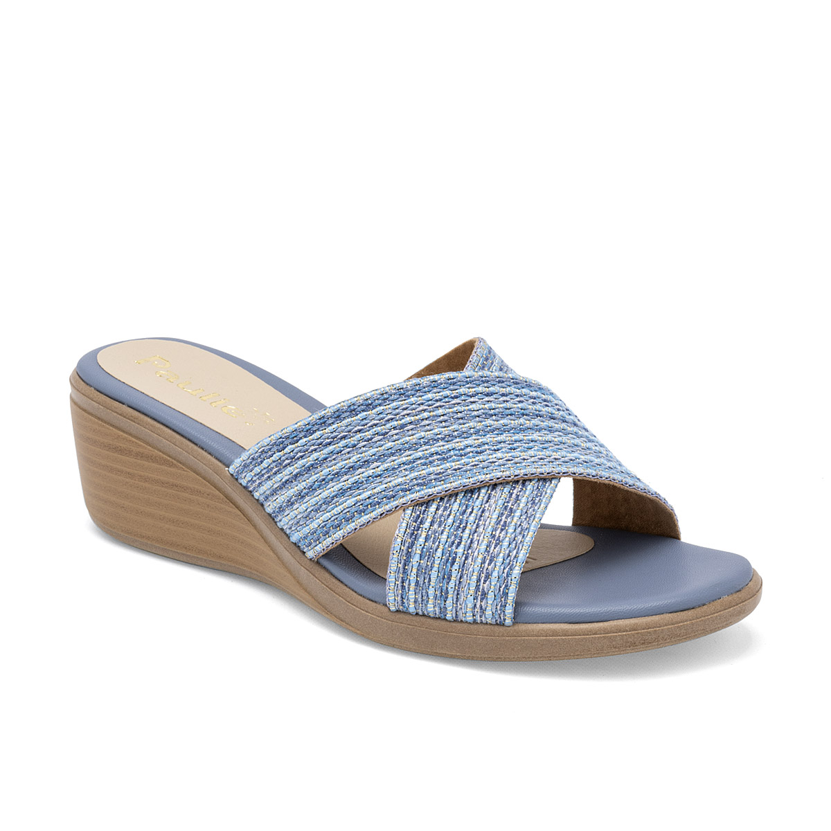 Sandalias Confort Paulie Azules para Mujer