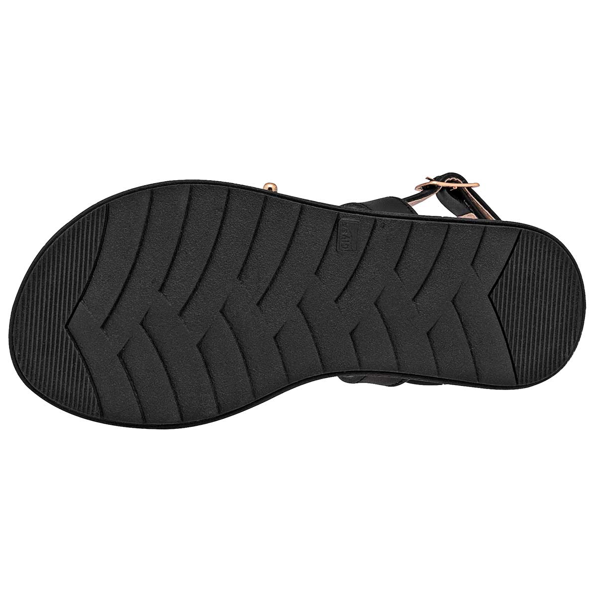 Foto 3 | Sandalias D'Monas Negras Multicolor para Mujer