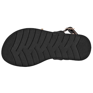 Foto 3 | Sandalias D'Monas Negras Multicolor para Mujer