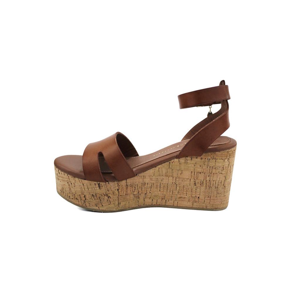 Foto 5 | Sandalias Tipo Cuña Lob Footwear Azteca Cafés para Mujer