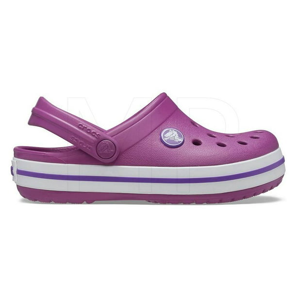 Foto 2 pulgar | Sandalias Crocs Moradas para Mujer