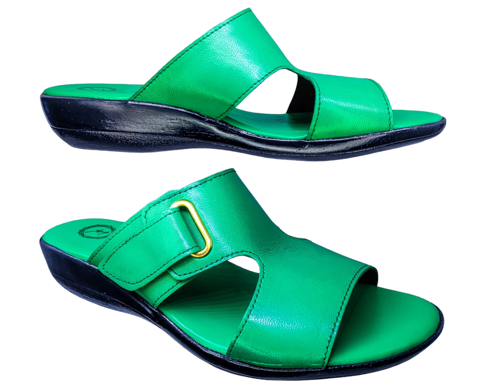 Foto 3 pulgar | Sandalias Enco Footwear Verdes para Mujer
