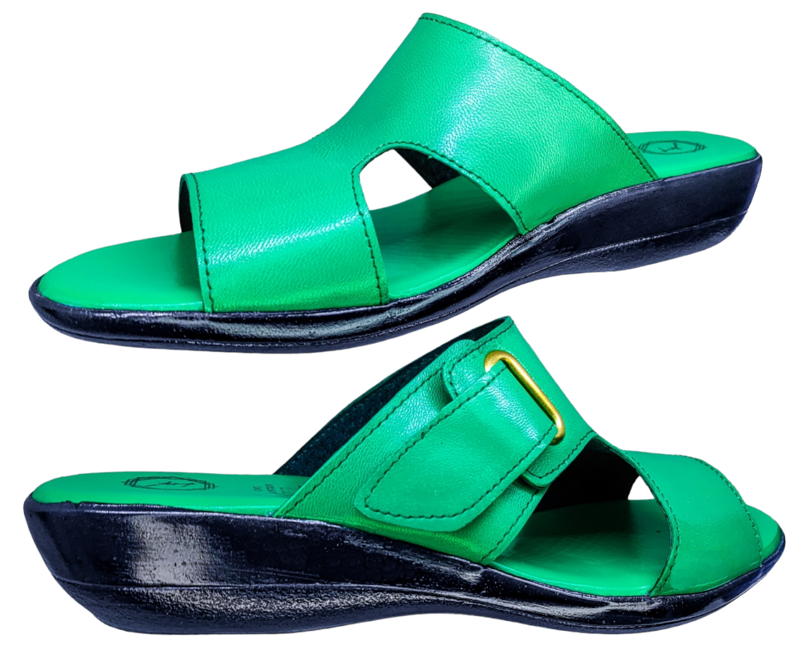 Foto 5 pulgar | Sandalias Enco Footwear Verdes para Mujer