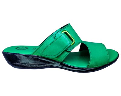 Foto 6 | Sandalias Enco Footwear Verdes para Mujer