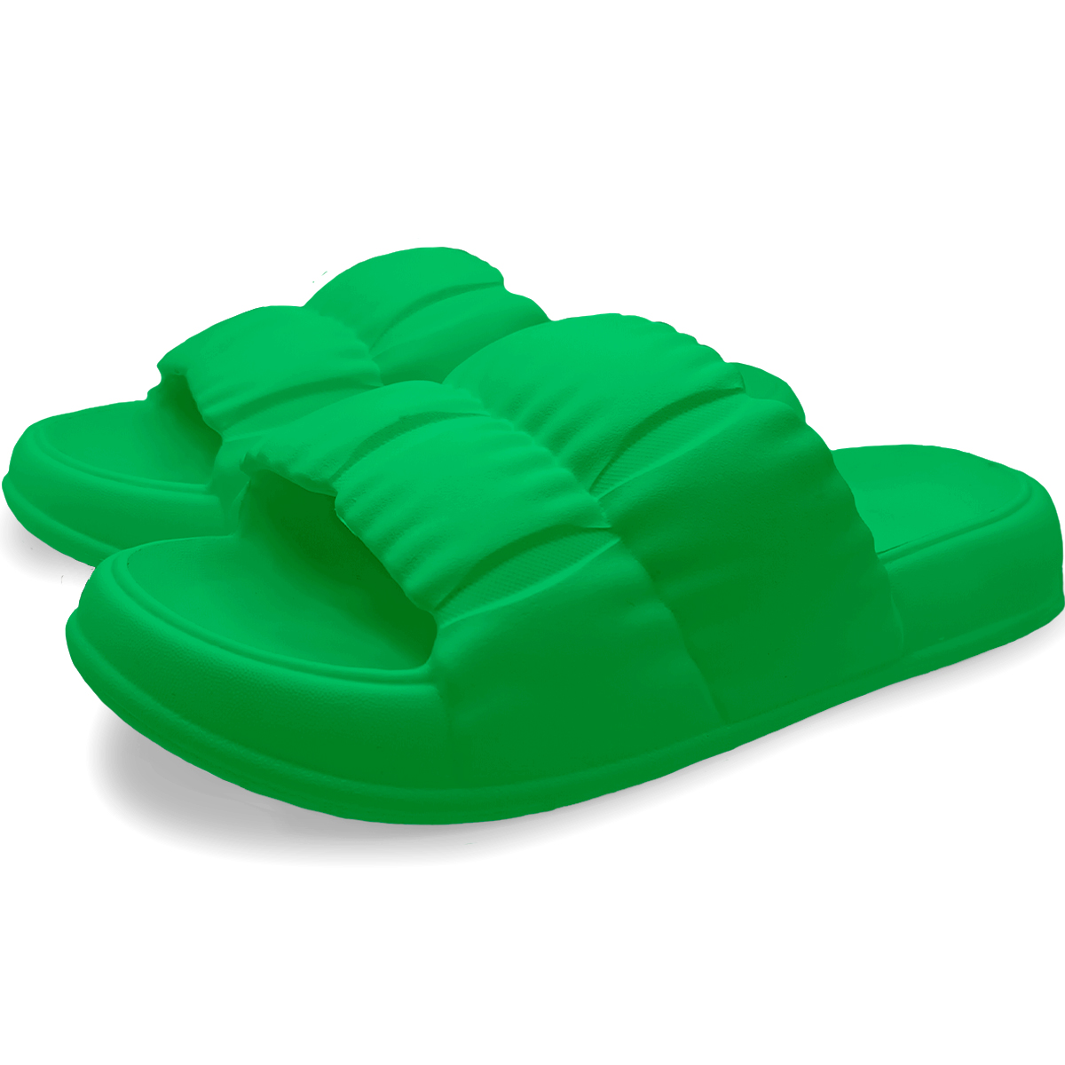 Sandalia Elegante Shendy Vendy Confort Ultra Ligera Verde