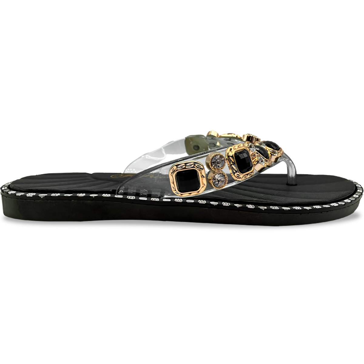 Foto 4 pulgar | Sandalias Shendy Vendy Negras para Mujer