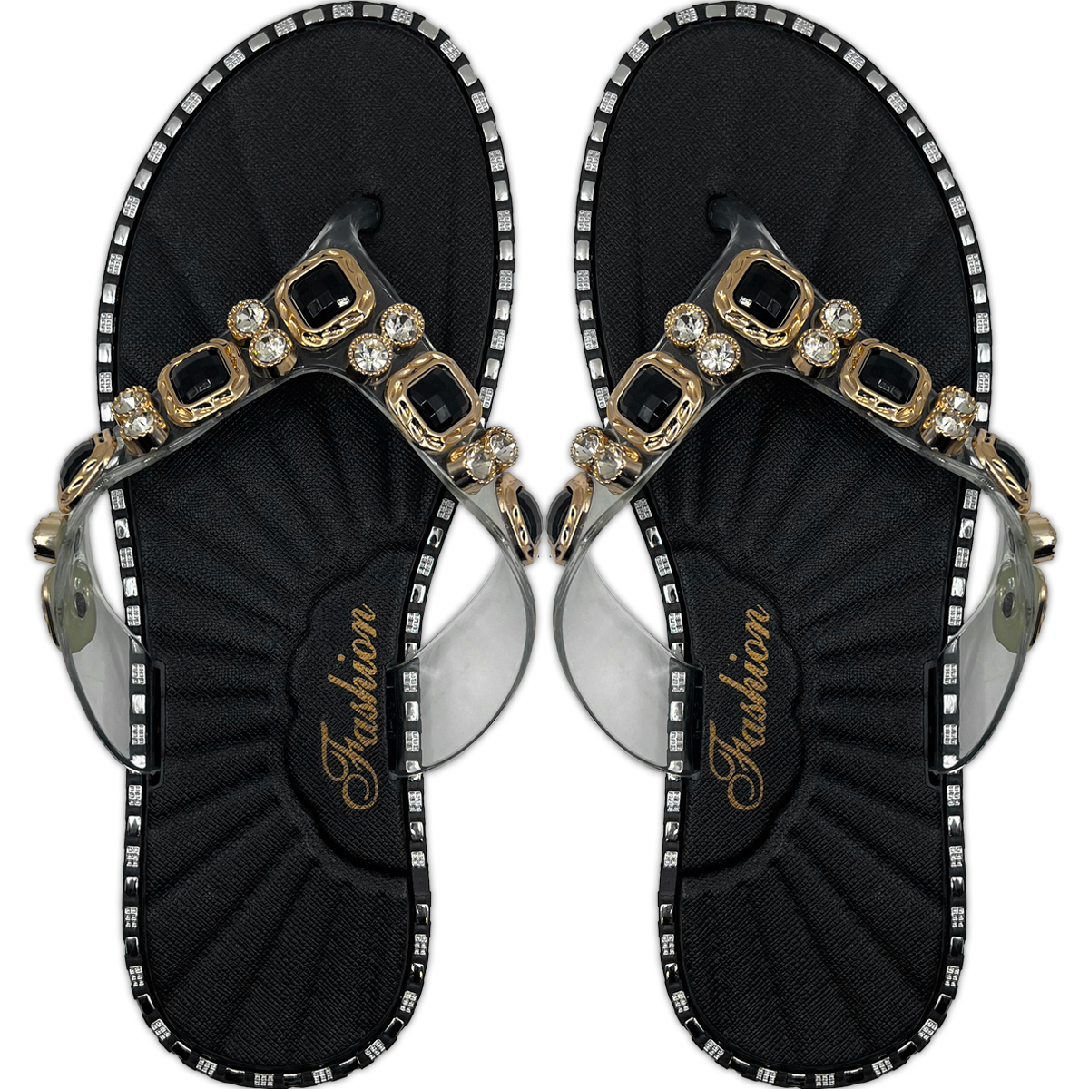 Foto 5 pulgar | Sandalias Shendy Vendy Negras para Mujer
