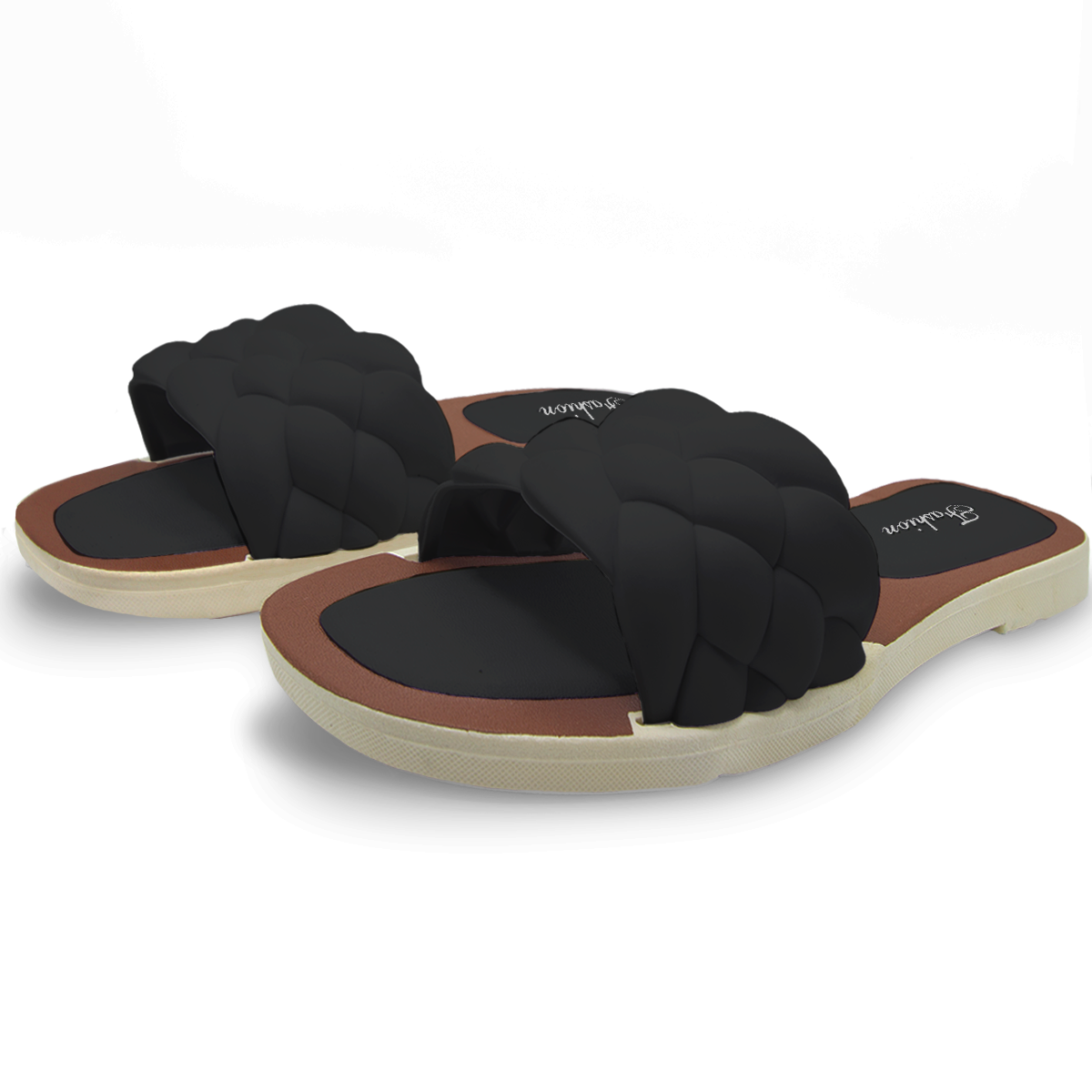 Foto 2 pulgar | Sandalias Shendy Vendy Negras para Mujer