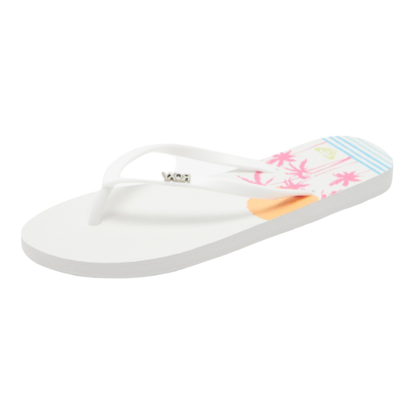 Foto 5 pulgar | Sandalias Roxy Viva Blancas Unisex