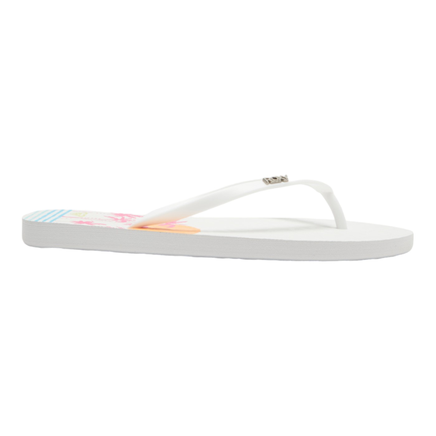 Foto 6 pulgar | Sandalias Roxy Viva Blancas Unisex