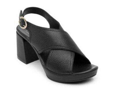 Foto 1 | Sandalias Flexi 122701 Color Negro para Mujer