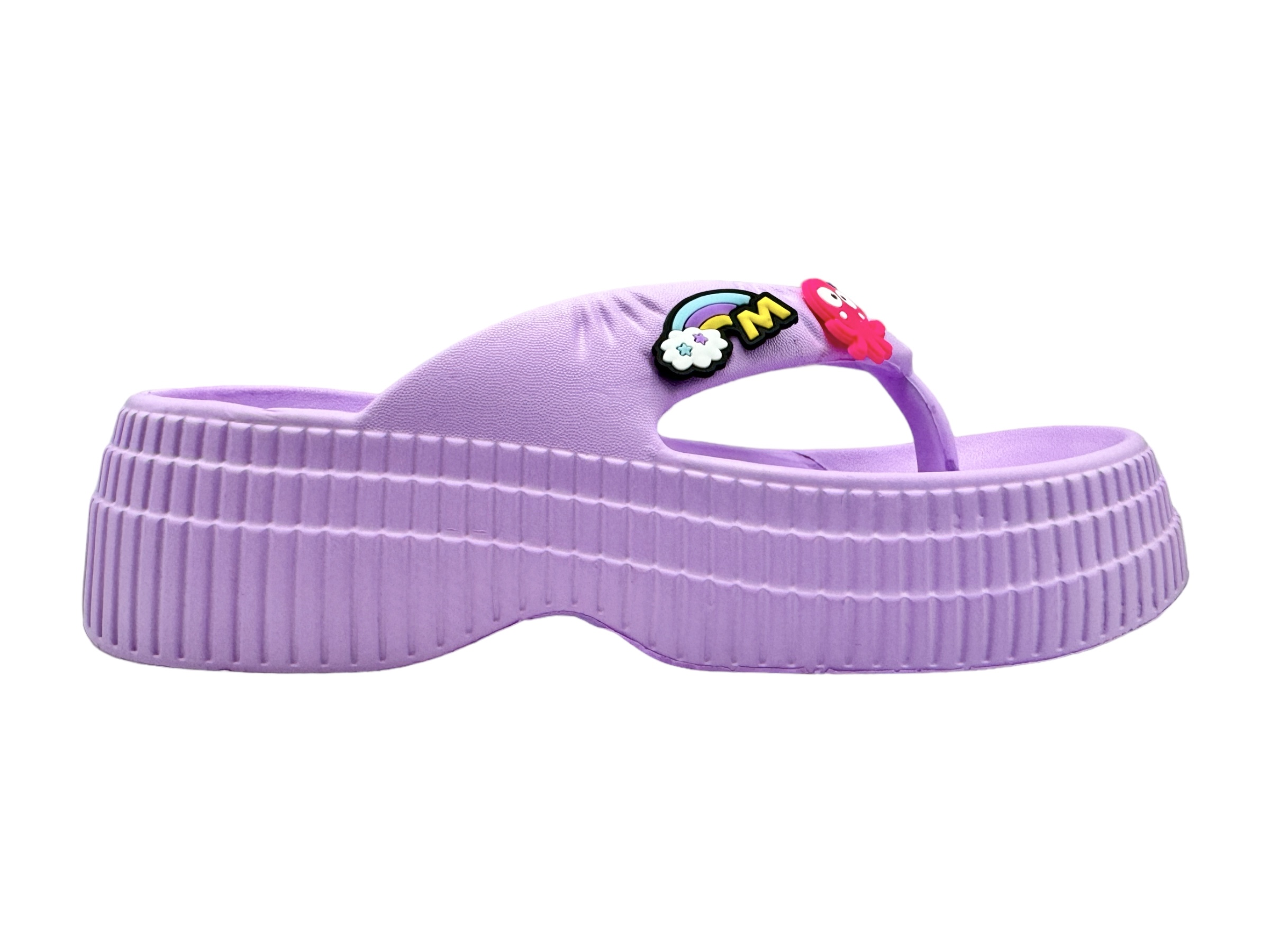 Sandalia Pata De Gallo 8851 Lila para Dama