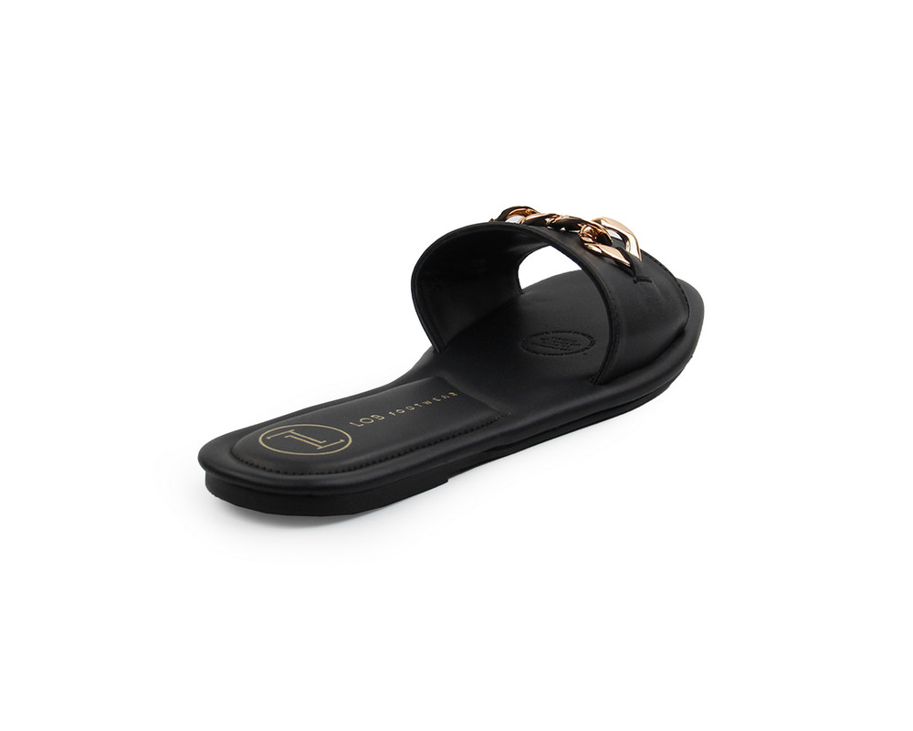 Foto 4 pulgar | Sandalias Lob Footwear Nairobi Negras para Mujer