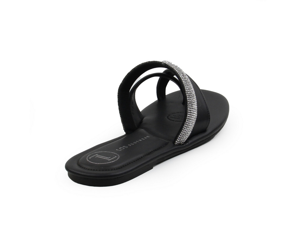 Foto 4 pulgar | Sandalias Lob Footwear Nairobi Negras para Mujer