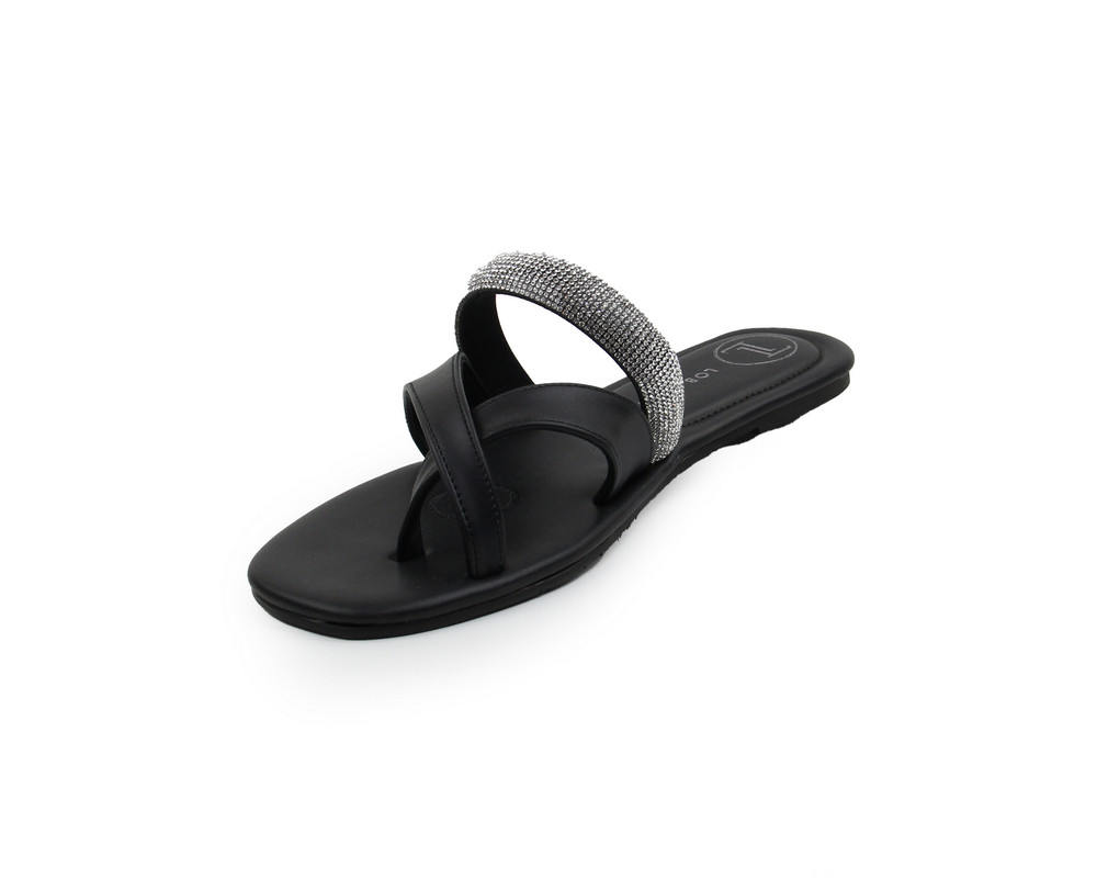 Foto 7 pulgar | Sandalias Lob Footwear Nairobi Negras para Mujer