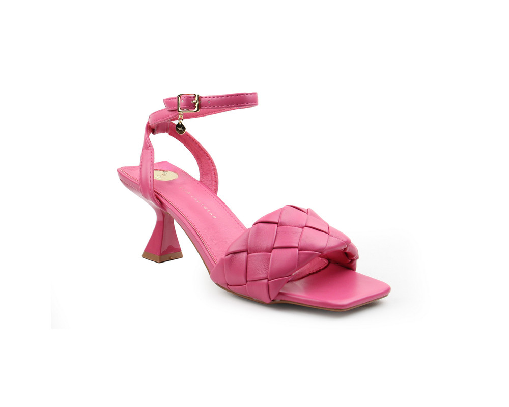 Foto 2 pulgar | Sandalias Lob Footwear PU Rosas para Mujer