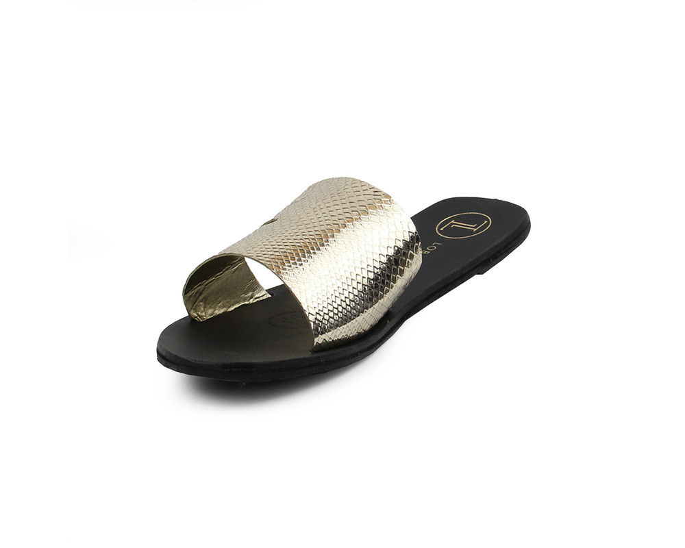 Foto 7 pulgar | Sandalia Lob Footwear Vetro Salamandra Oro 15104472 para Mujer