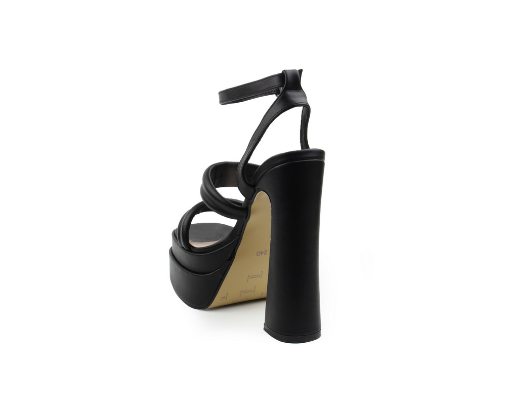 Foto 5 pulgar | Sandalias Lob Footwear PU Negras para Mujer