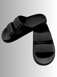 Foto 3 | Sandalias Sand-1010 Negro Sponch Antideslizante para Mujer